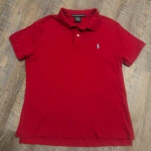 Ralph Lauren Sport Red Polo Shirt Men’s Medium Classic Fit